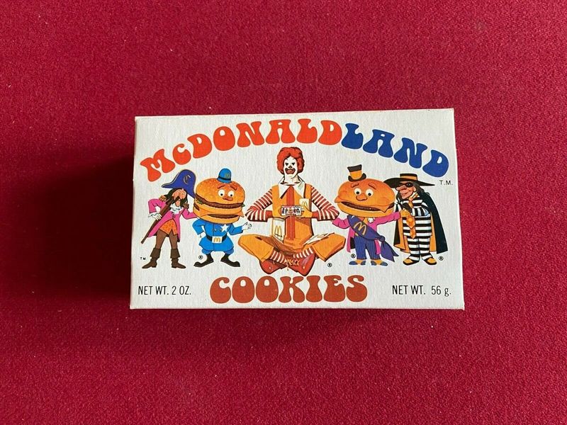 McDonald's McDonaldland Cookies Boxes