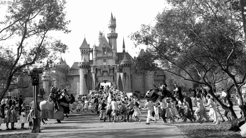 Disneyland Opens in California (1955)