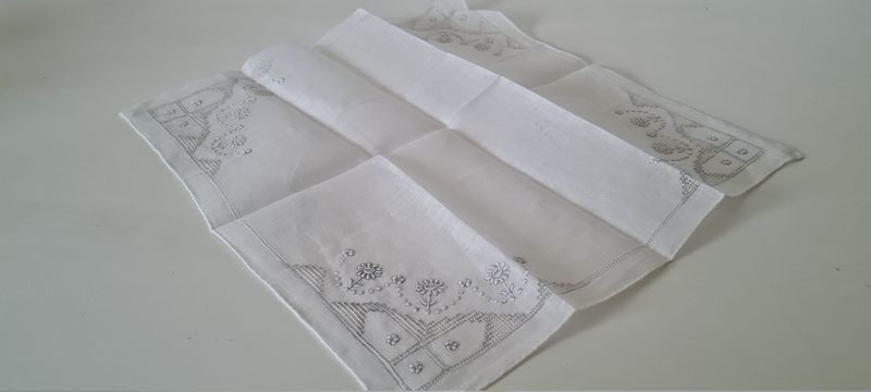 Pristine White Handkerchief