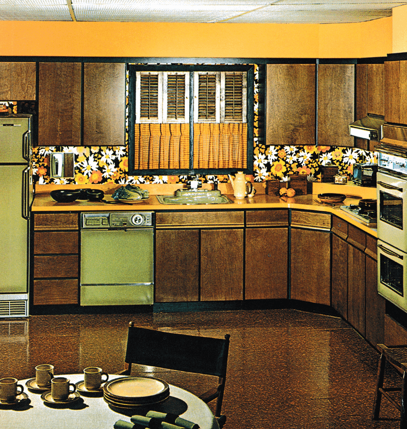 Avocado Green Appliances