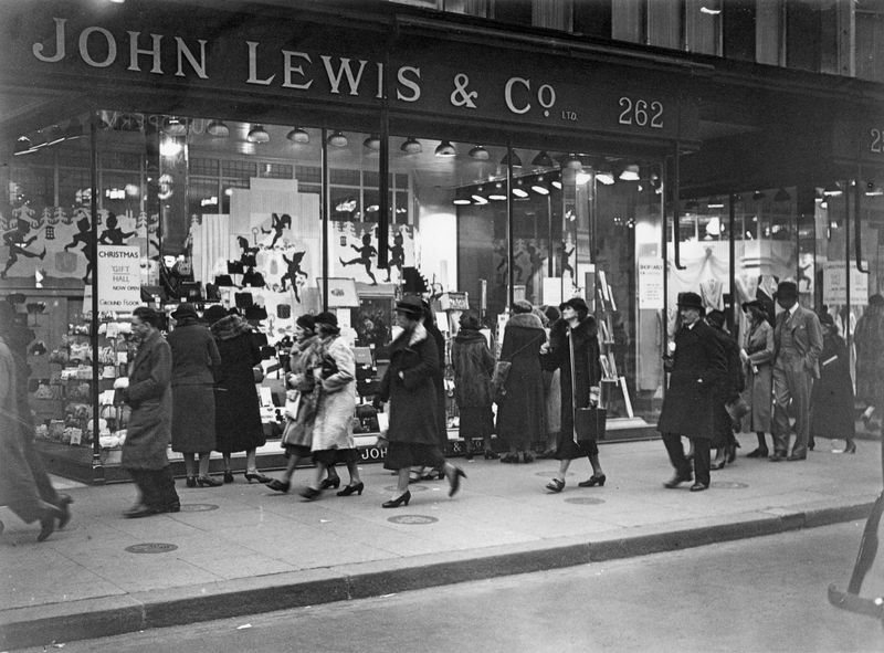 Elaborate Department Store Window Unveilings