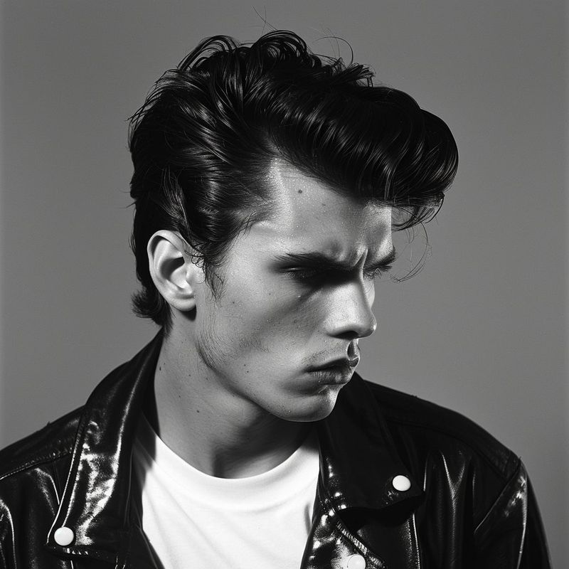 Pompadour Hairstyle (1950s)