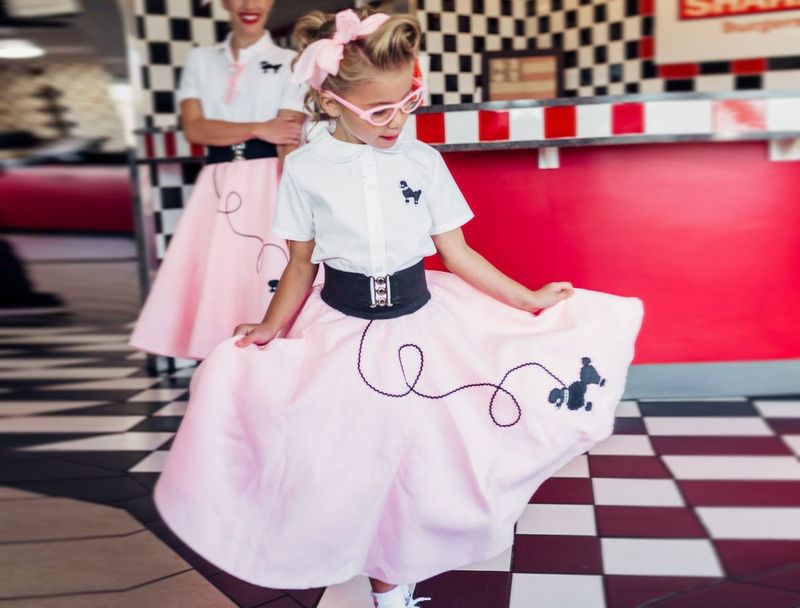 Poodle Skirts Swirled at Every Sock Hop