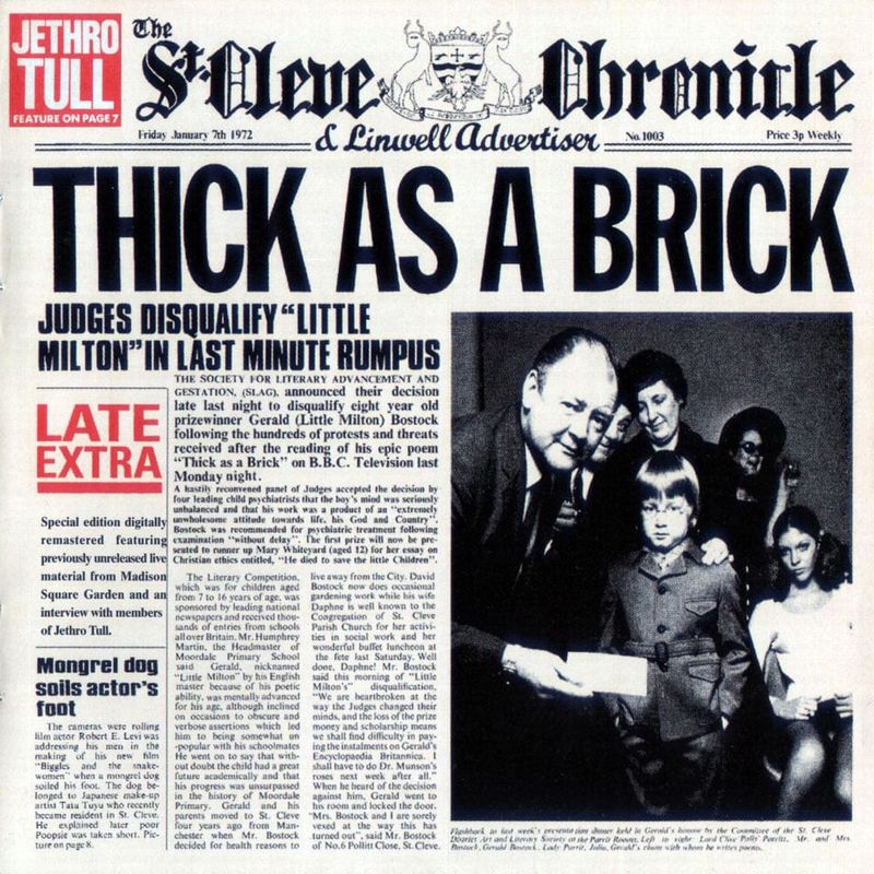 Jethro Tull – Thick as a Brick (1972)
