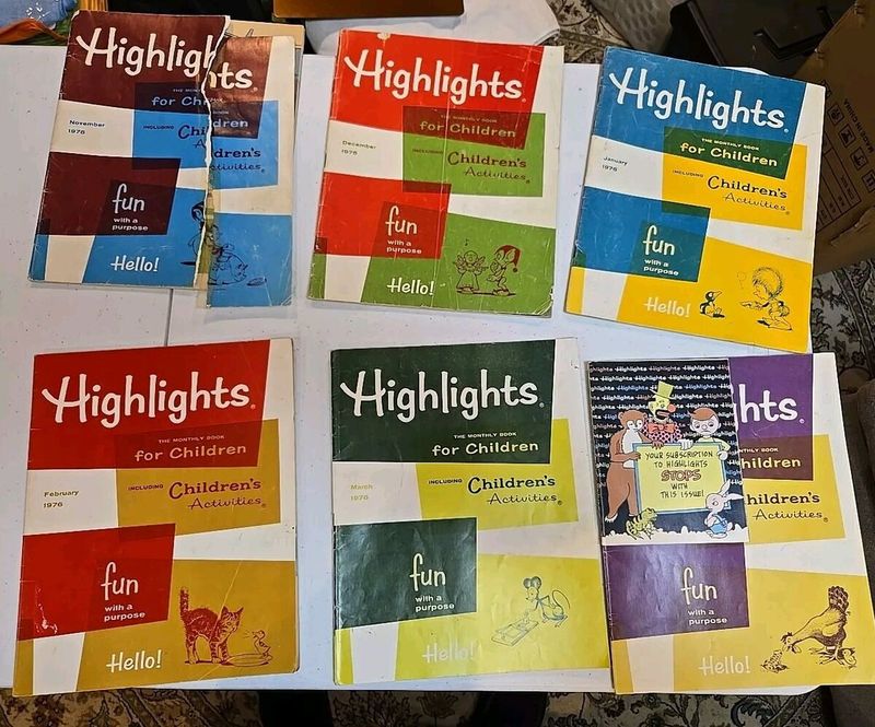 Waiting Room Magazines From Another Era