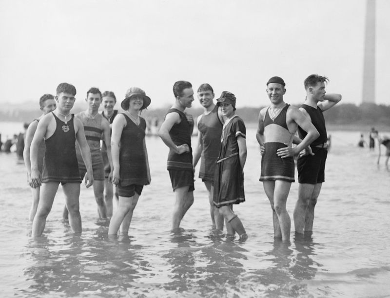 A Day at the Beach, 1910