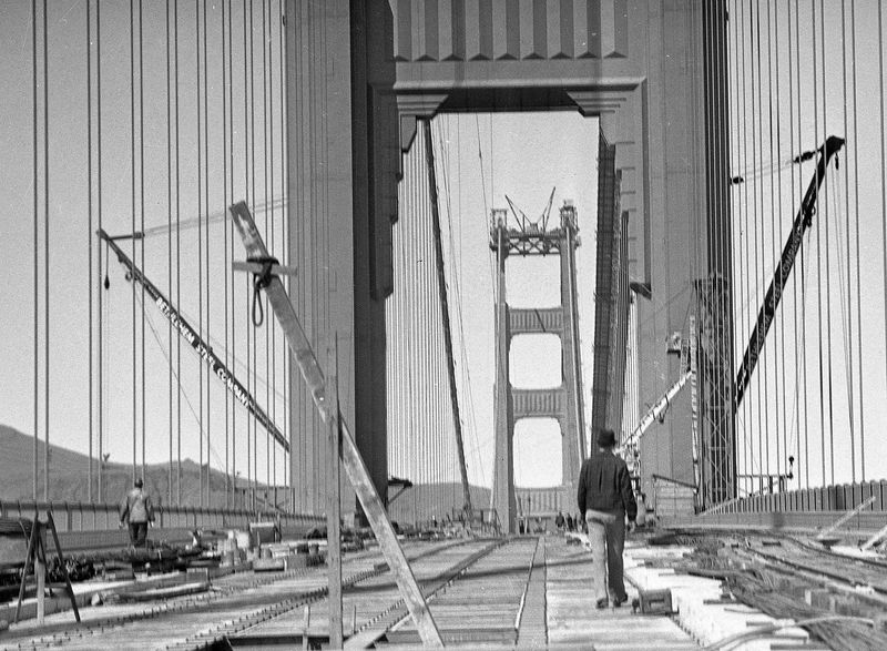 Golden Gate Bridge Construction, 1930s