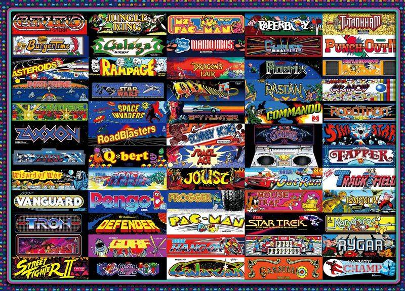 Early '90s Gaming Collage