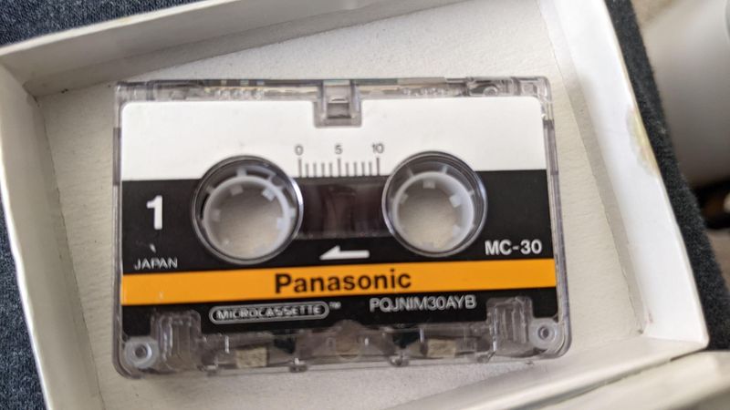 Answering Machines With Tiny Cassettes