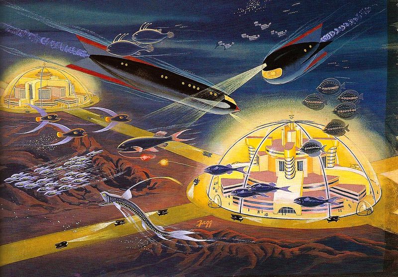 Underwater Cities Would House Millions
