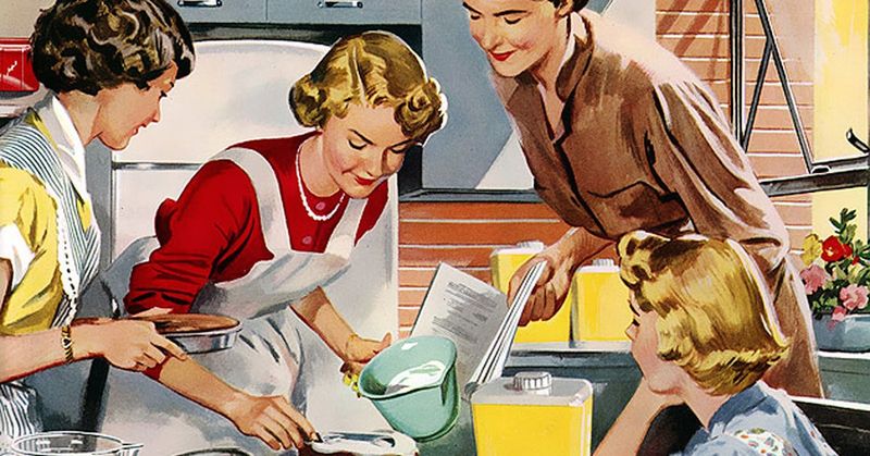 The Perfect Dinner-Ready Wife
