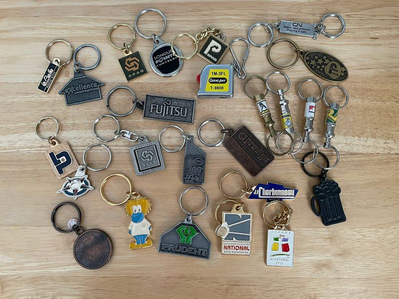 Decorative Keyring Collection