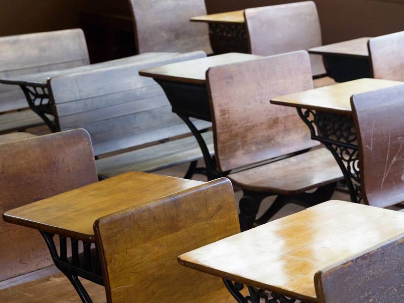 Desks Bolted to the Floor