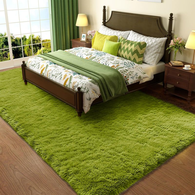 Shag Carpeting In Wild Colors