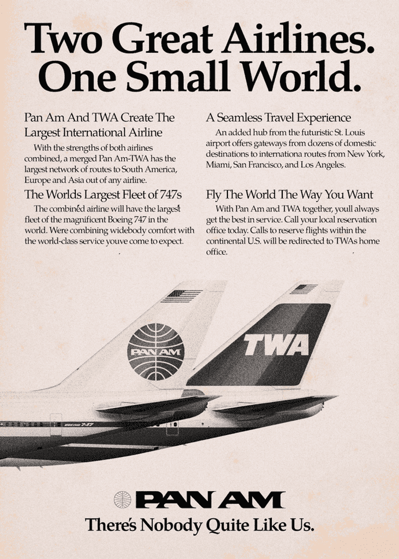 Pan Am's 'World's Most Experienced Airline'