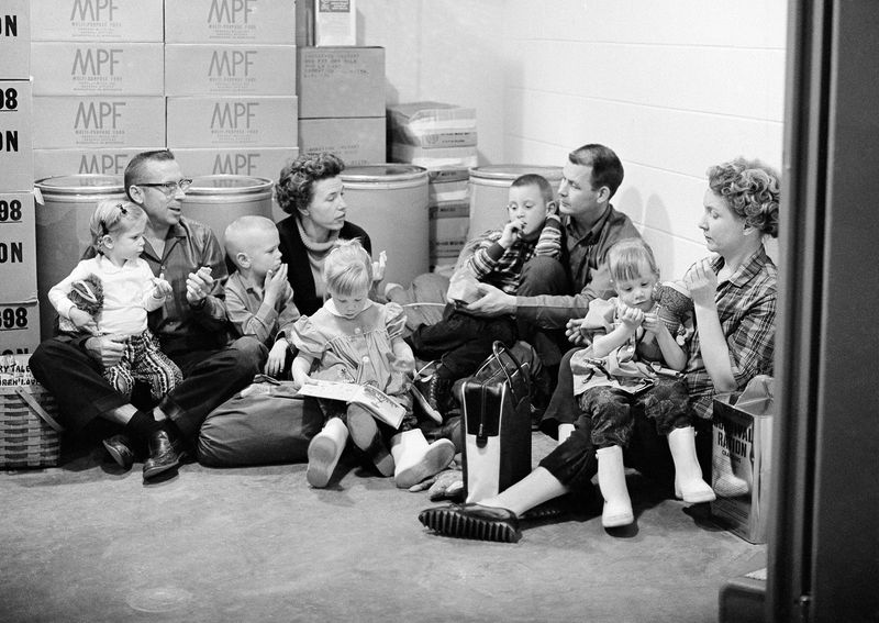 Classroom Bomb Shelters
