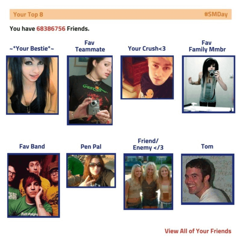 The MySpace Top 8 Drama