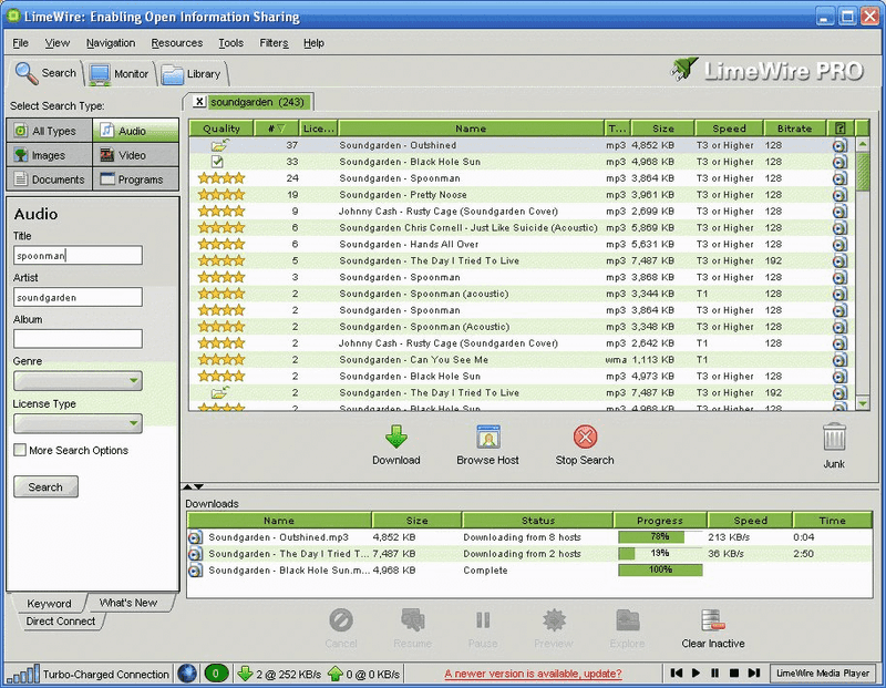 The Limewire Russian Roulette